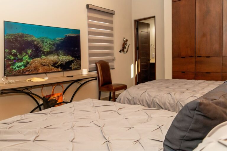 Bedroom at Casa Feliz, Loreto, Mexico