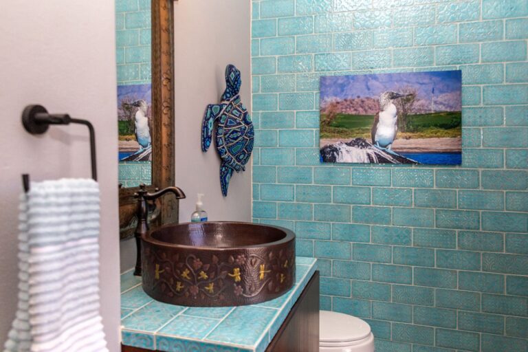 Bathroom at Casa Feliz, Loreto, Mexico